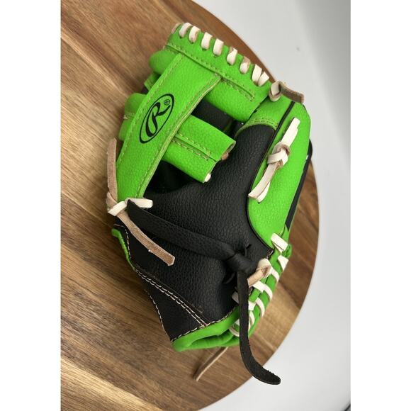 Rawlings Youth Baseball Glove Mitt Right Hand Basket Web Pitcher Infield PL90LG - Picture 1 of 12
